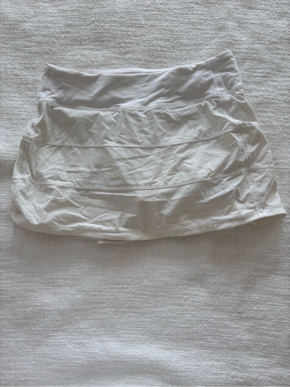 lululemon athletica White Layered Tennis Skort